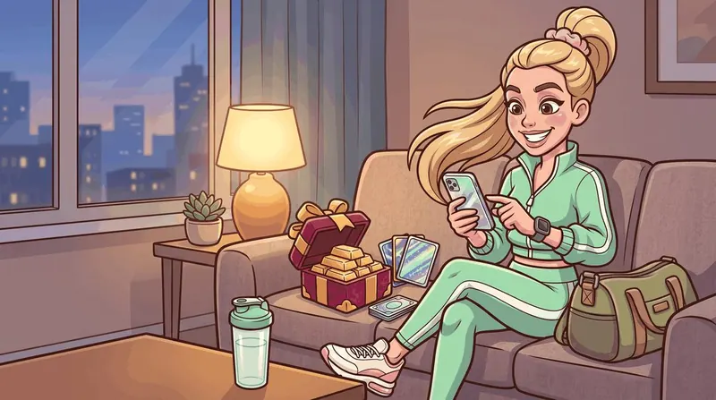 Une joueuse envoie son avis sur Biff City depuis son téléphone