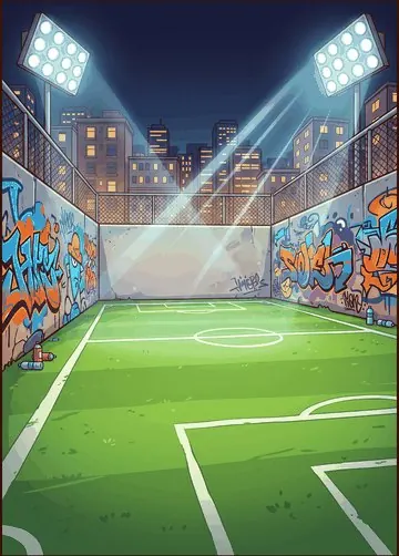 Un stade de foot de Biff City