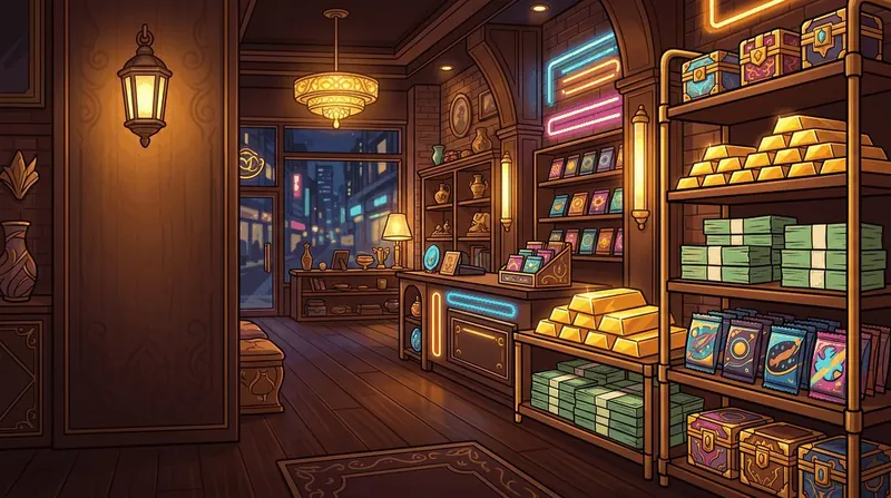 Le Comptoir de Biff City et ses objets de collection
